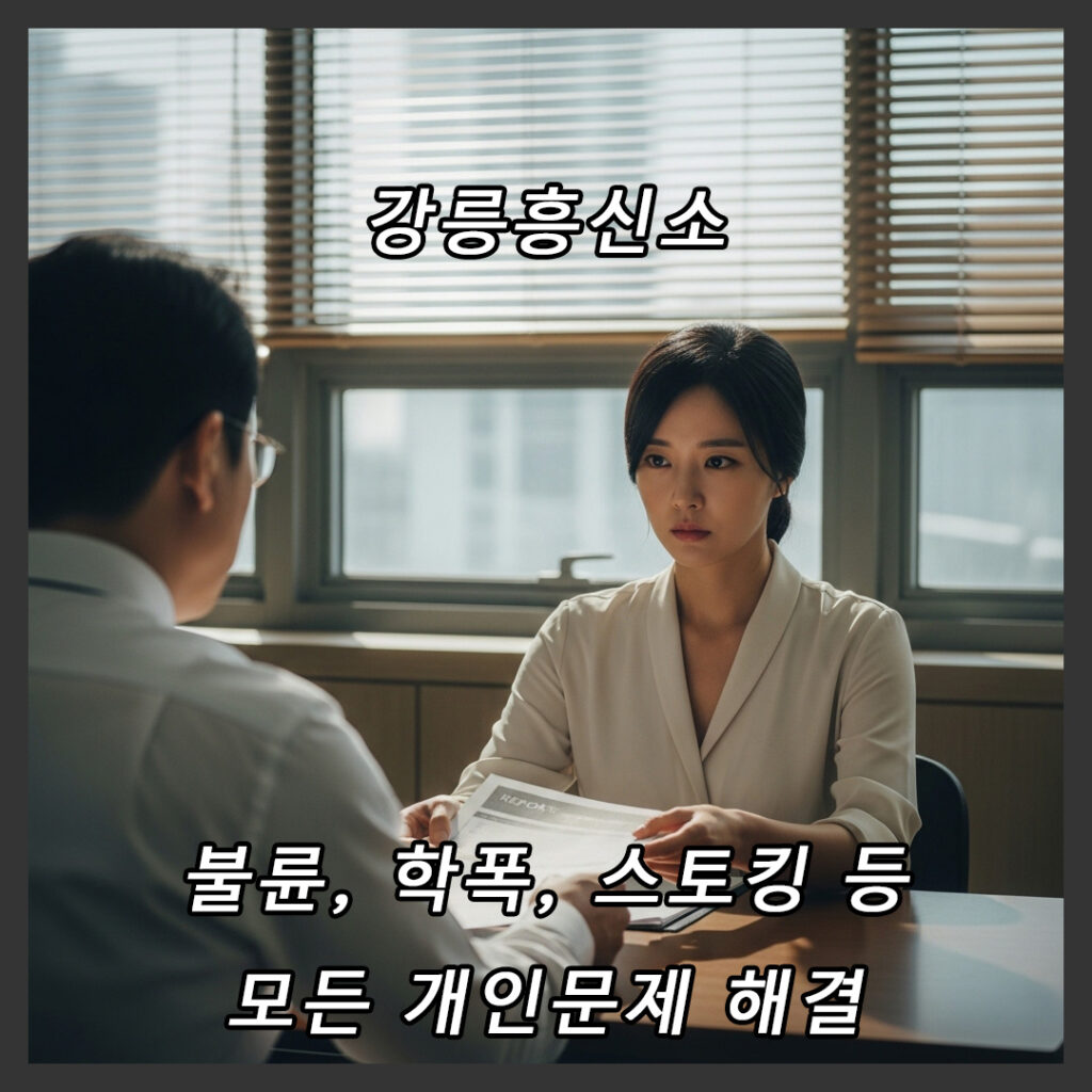 강릉흥신소 의뢰