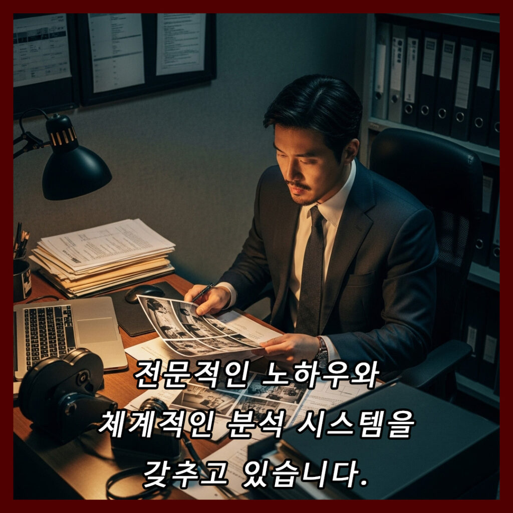 논산흥신소 의뢰