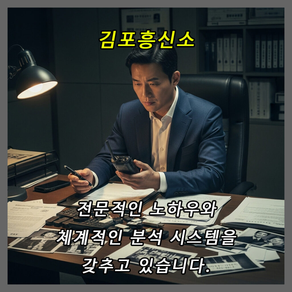 김포흥신소 의뢰