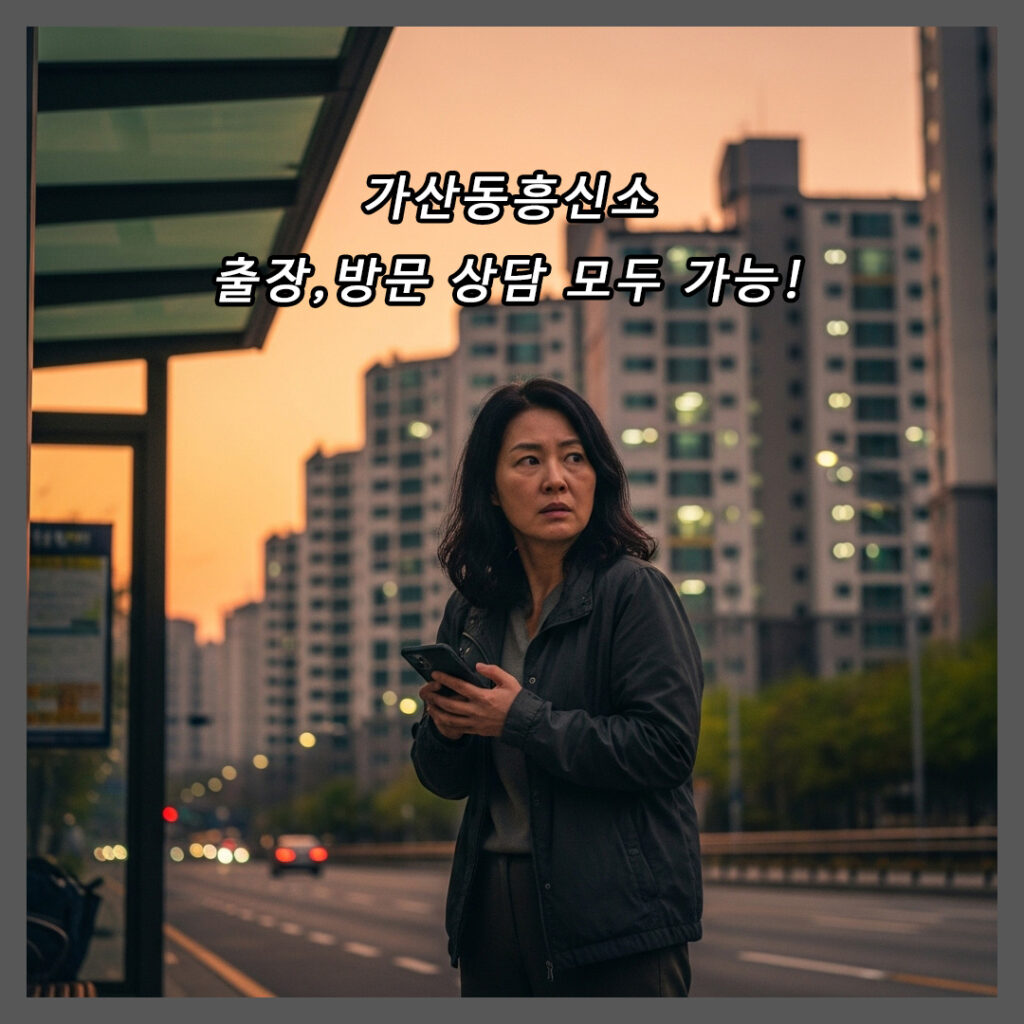가산동흥신소 의뢰비용