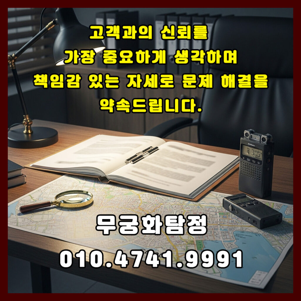 탐정의뢰비용