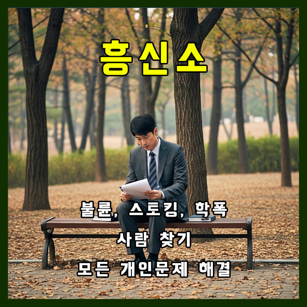 흥신소비용