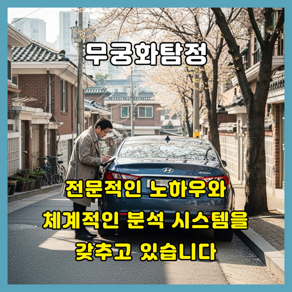 탐정사무소비용