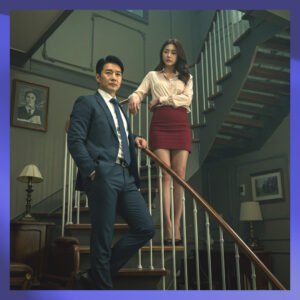 선릉흥신소 상담실에서 의뢰인이 상담받는 모습