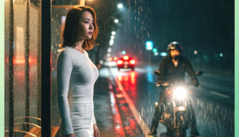 은평구탐정사무소에서 배우자고민 상담을 진행하는 탐정과 의뢰인의 대화 장면